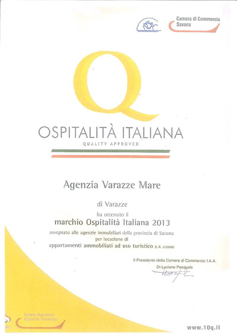 attestato di ospitalita